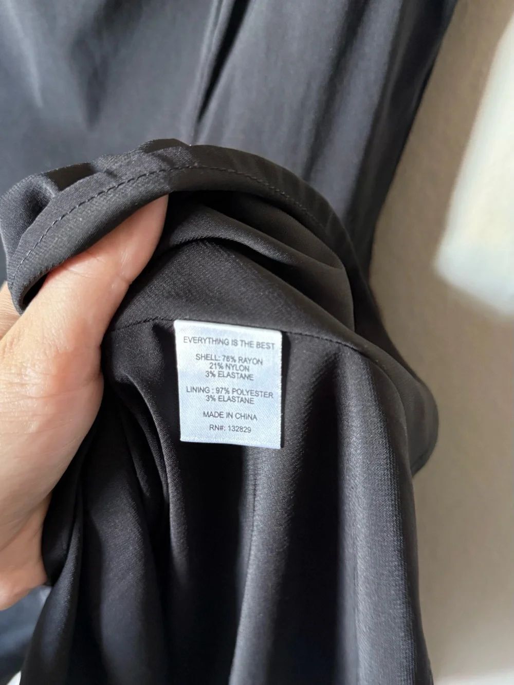 LPA Giovanna Mini Black Dress Size S - Picture 9 of 11